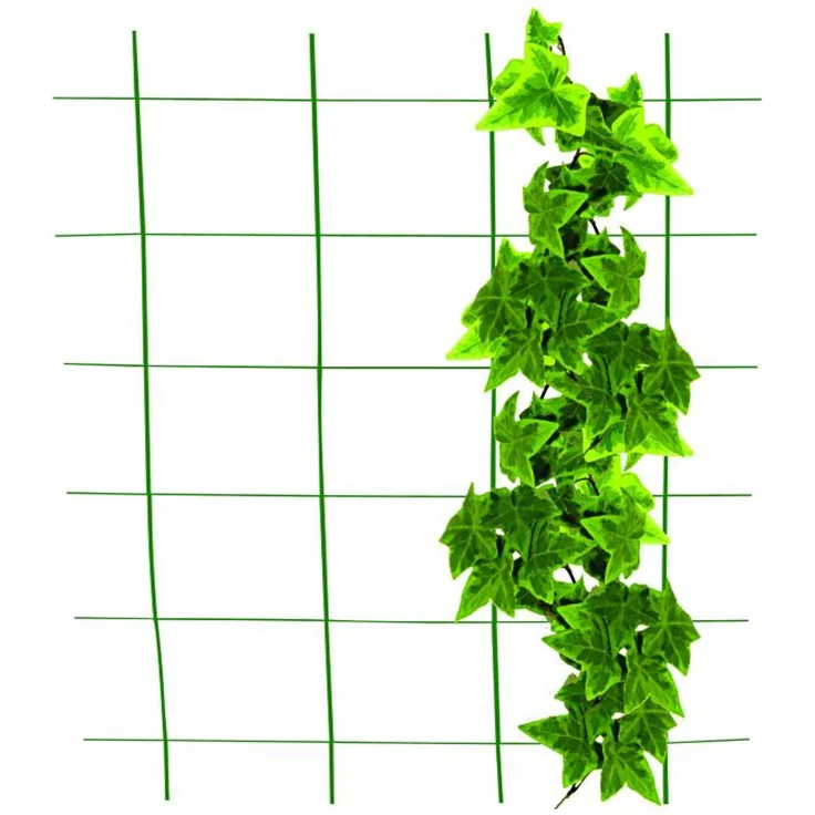 BURI 12x Metall Rankgitter 150cm Wandspalier Sichtschutz Kletterpflanzen Hilfe Garten