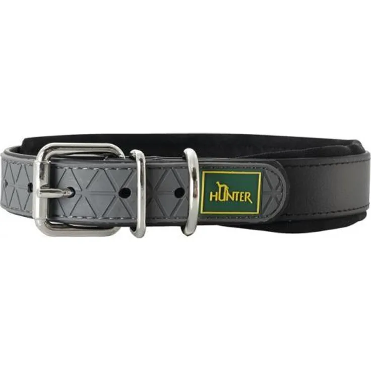 Hunter Hunde-Halsband Convenience schwarz S