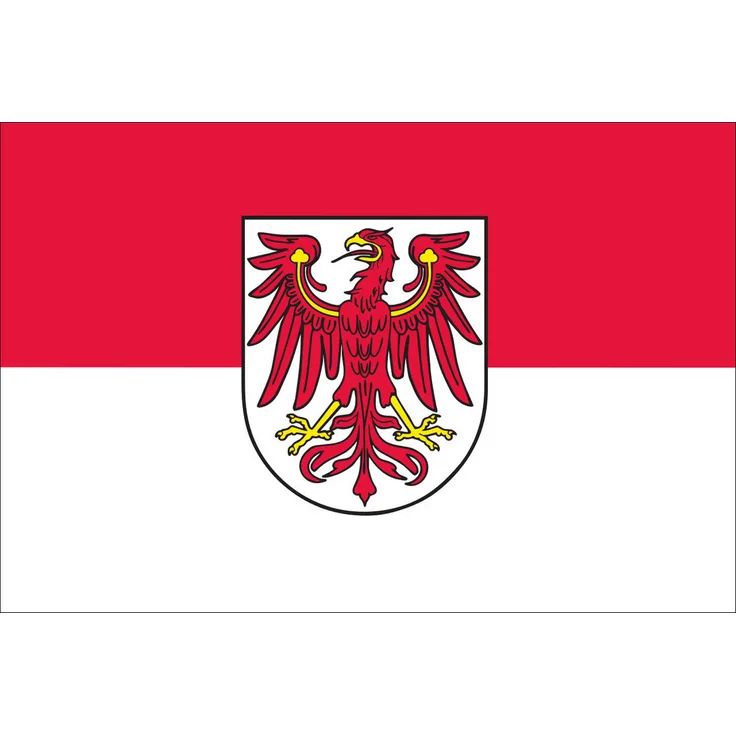 Flagge Brandenburg 110 g/m² ca. 20 x 30 cm