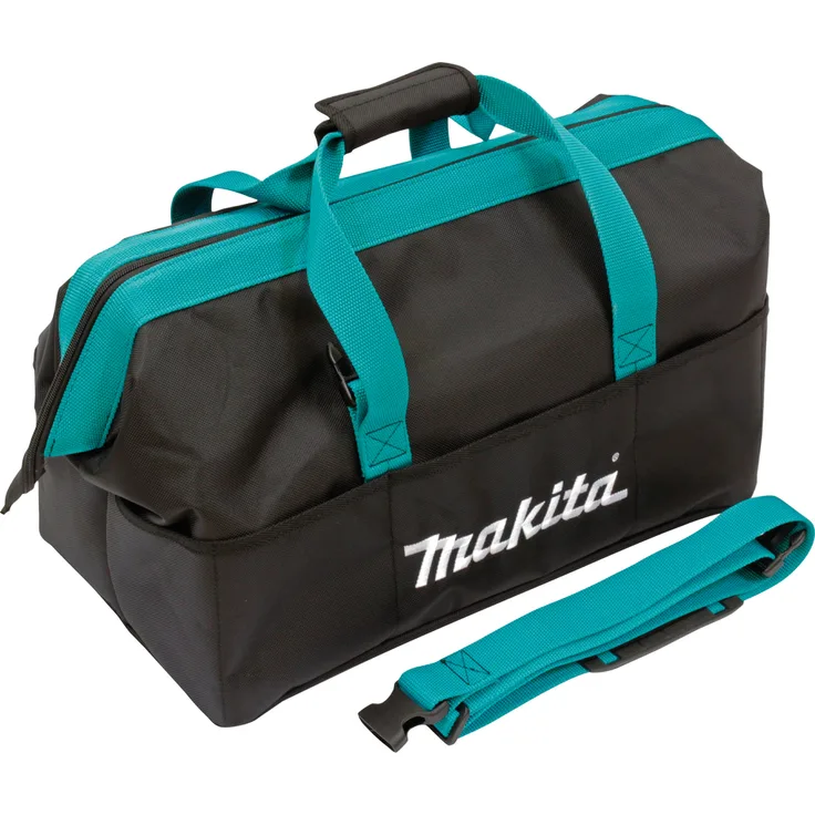 Makita E-02428 - Transporttasche Schwarz-Grün, 16 Taschen - Reißverschluss
