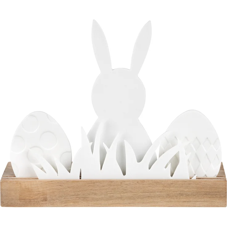 Räder Lichtobjekt Osterhase Windlich Deko Ostern Teelichthalter Kerze Porzellan – Bild 1
