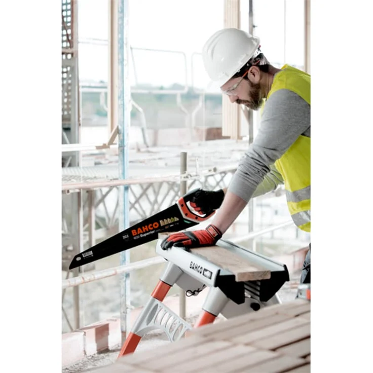 Bahco Fuchsschwanz Superior 2600-19-XT-HP 475 mm Profi ERGO Handsäge Holzsäge  Korrosionsschutzbeschichtung, XT-Verzahnung, gehärtete Zahnspitzen, verstärktes Blatt – Bild 2
