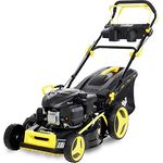 Craftfull CR-196-20 Benzin Rasenmäher 4,4KW 6PS Selbstantrieb Benzinmäher 196cc Euro5 Markengetriebe