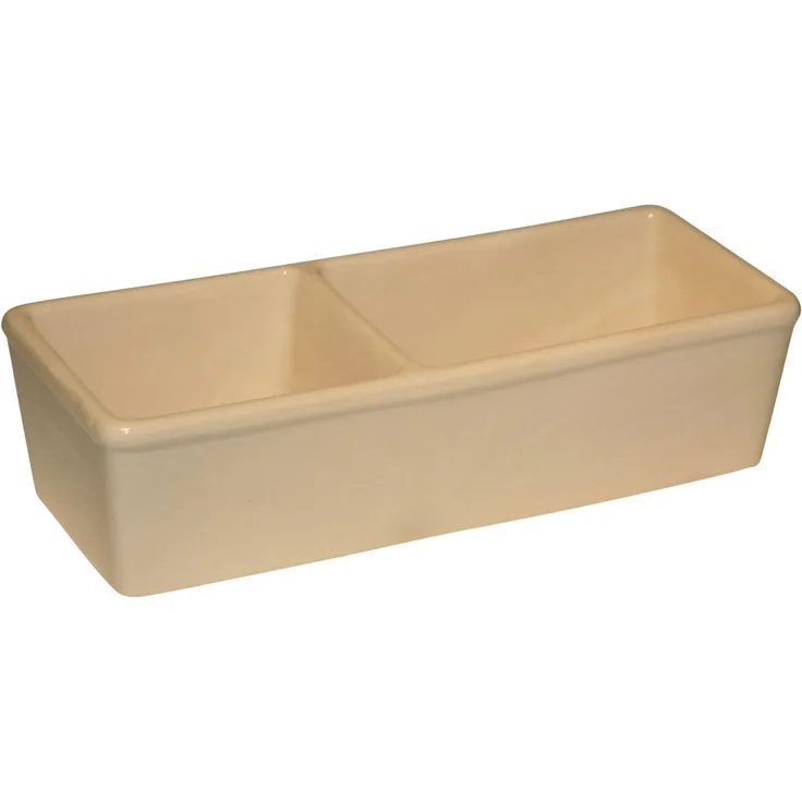 Kerbl Keramiknapf für Nager, doppelt 350ml + 450ml(4 Stück)