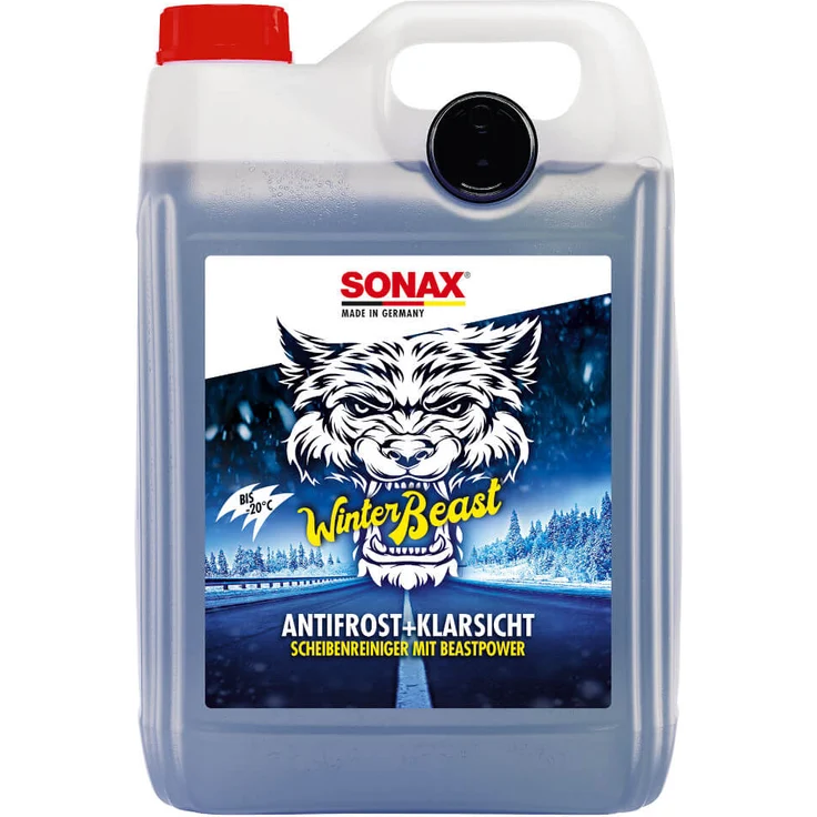 SONAX® WinterBeast AntiFrost plus Klarsicht bis -20 C°, 5 l – Bild 1
