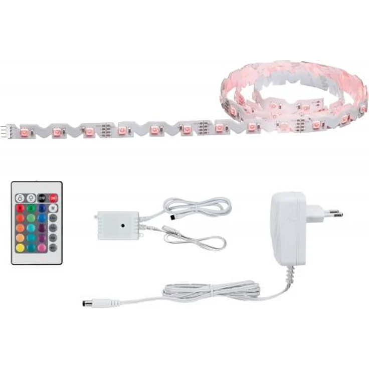 Paulmann FlexLED 3D Universalstreifenleuchte Indoor Klebeband Weiß Kunststoff II – Bild 1