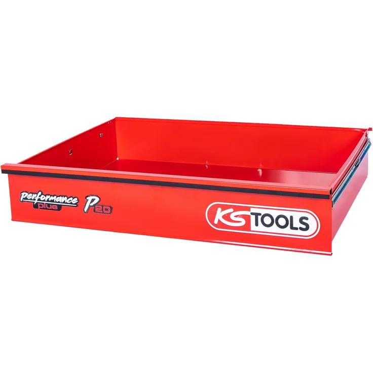 KS TOOLS Werkzeuge-Maschinen GmbH Schublade mit Logo und Kugelführung zu Werkstattwagen P20, 785x568x145 mm (873.2008-R002P)