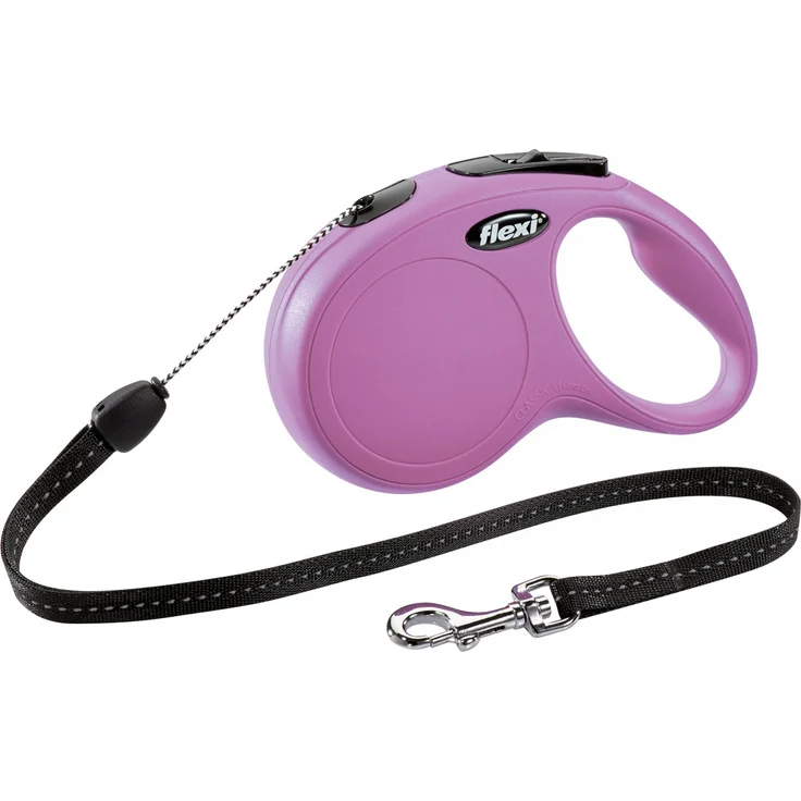 Flexi Hundeleine New Classic S Länge: 8 m, pink – Bild 1