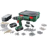 Bosch Akku Bohrschrauber PSR 1800 LI-2 18 V, 2x Akku + Systemkoffer