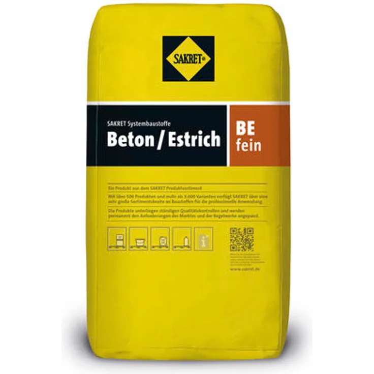 SAKRET Beton / Estrich 0-4 fein BE fein 30kg