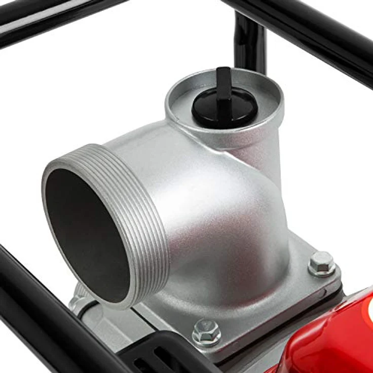 Eberth 2' Benzin Wasserpumpe (30.000 l-h, 5,5 PS Benzinmotor, 2 Zoll Anschluß, Seilzugstart) Motorpumpe – Bild 8