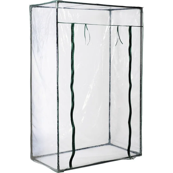 LINDER LEX Tomatengewächshaus, PVC Folie, inkl. 4 Erdhaken, 100 x 50 x 150 cm