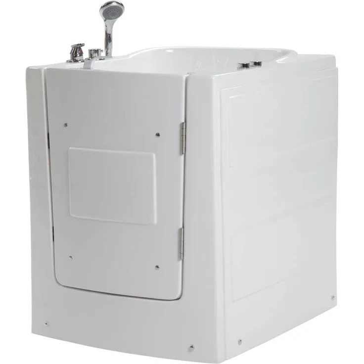 HOME DELUXE Seniorenbadewanne VITAL - L sitzend Rechts