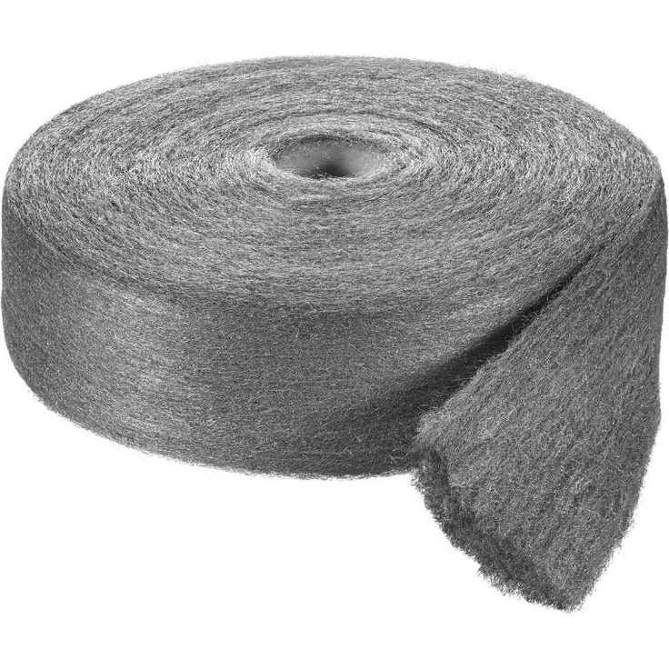 RAKSO Stahlwolle Reels 5kg grob 4, entfernt Öl, Fett auf Metall, reinigt Natur