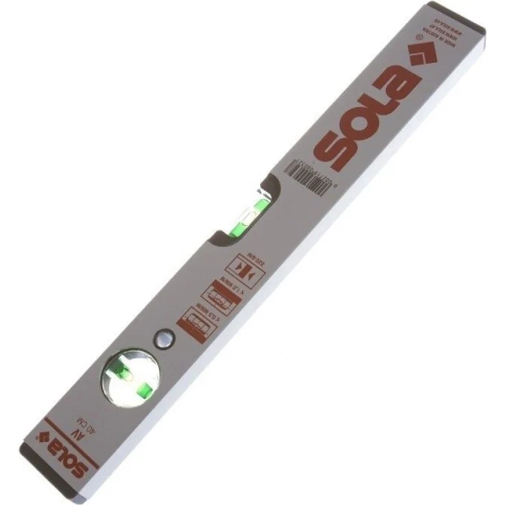 Sola Aluminium-Wasserwaage AV, 30 | 40 | 60 | 80 | 100 | 120 | 150 | 180 | 200 cm 180 cm – Bild 1