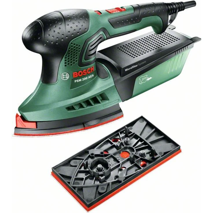 Bosch Multi Schleifmaschine PSM 200 AES (200 Watt, im Koffer) – Bild 1