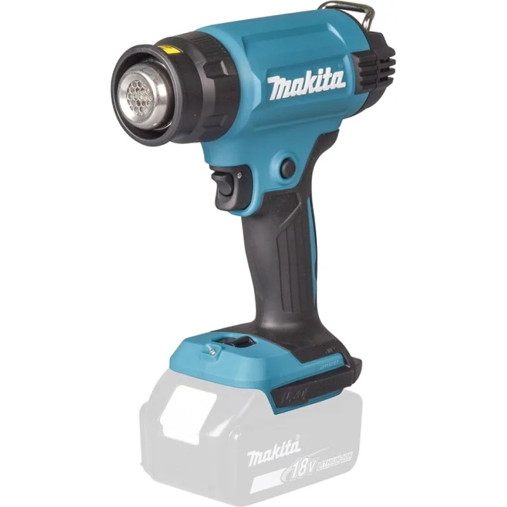 Makita DHG181ZK Akku-Heißluftgebläse ohne Akku und Ladegerät mit Düsen – Bild 2