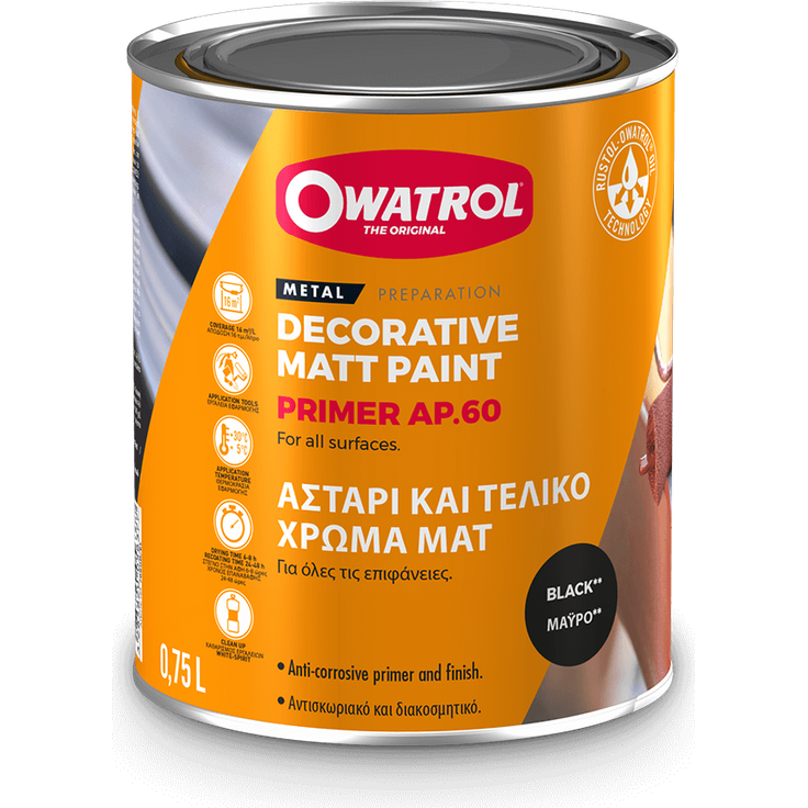 OWATROL AP60 0,75 Liter schwarz
