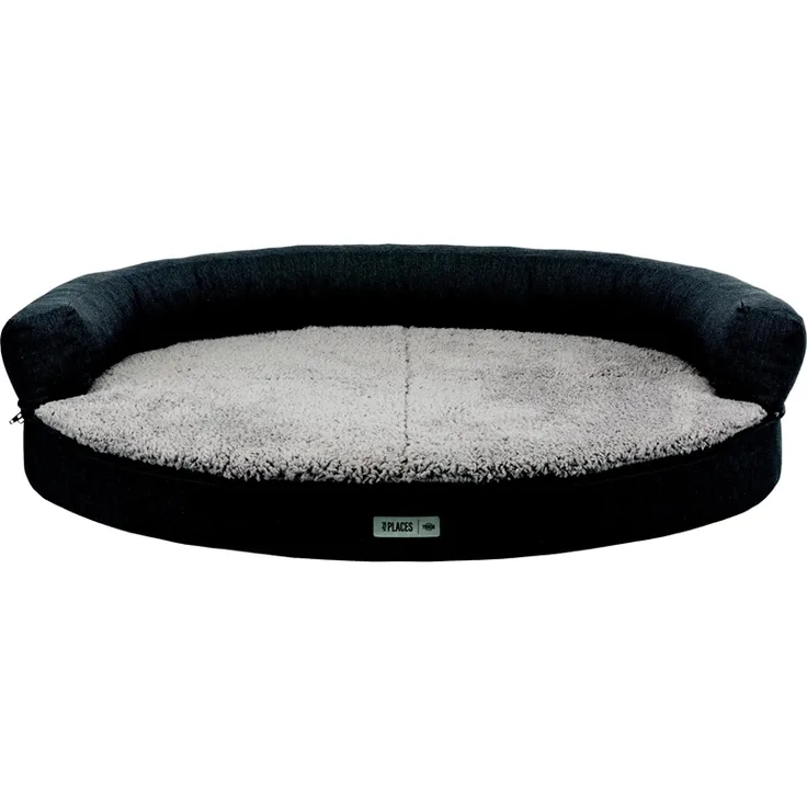 Vital Sofa Bendson 100 80 cm dunkelgrau/hellgrau