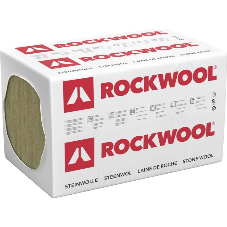 Rockwool Trennwandplatte Sonorock Steinwolle WLG 040 1000 x 625 x 80 mm