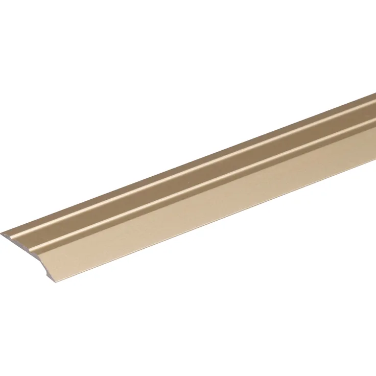 Alberts Ausgleichsprofil | selbstklebend | Aluminium, sandfarbig eloxiert | 900 x 39 mm 
(490621)