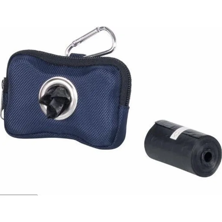 Nobby TidyUp Kotbeutelspender HARDY blau incl. 2 Rollen á 15 Beutel