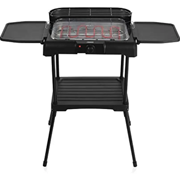 Princess Elektrogrill mit Seitlichen Ablagen 2200 W Schwarz – Bild 2