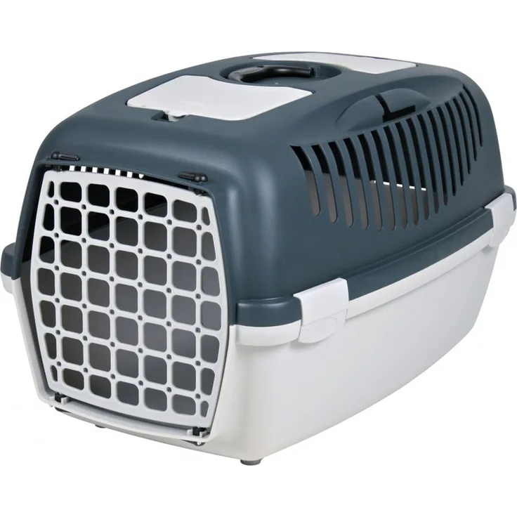 Trixie Katzen- und Hundebox Traveller Capri 3 hellgrau/grau