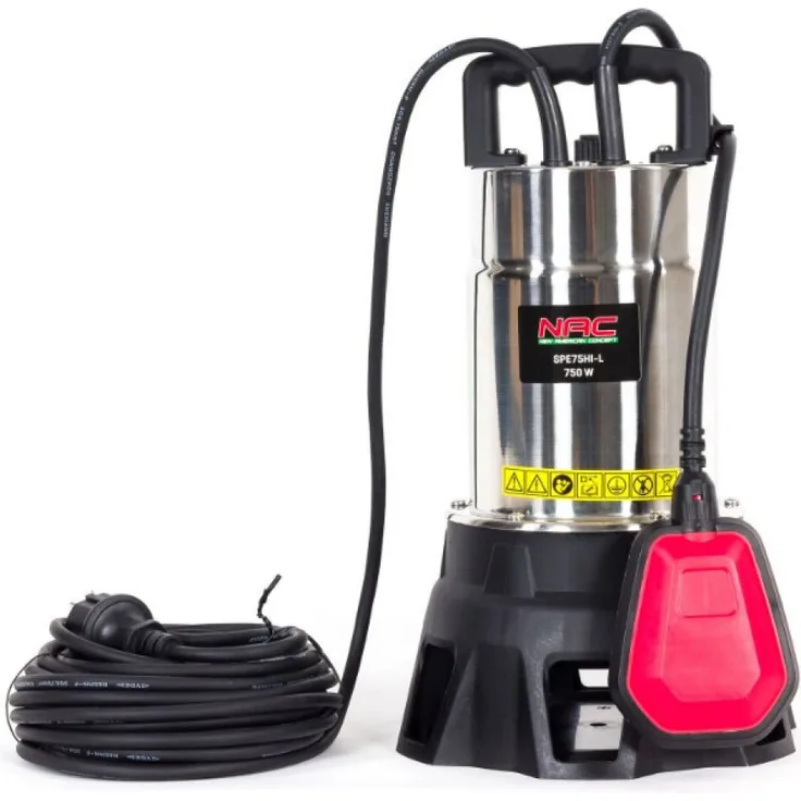 Nac Dury Wasserpumpe 750W 15000L-H Spe75Hi-L