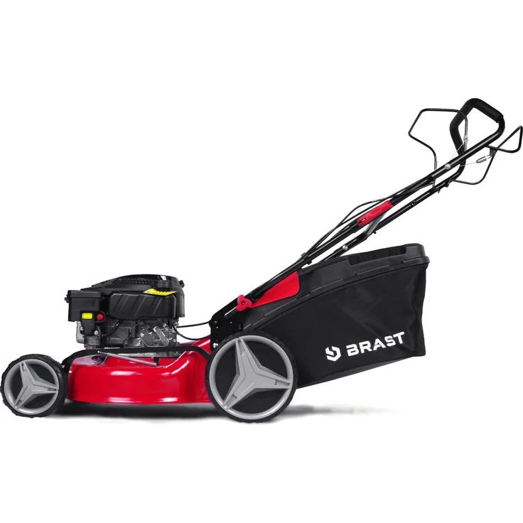 BRAST Rasenmäher Benzin 4,76PS RED LINE mit Antrieb 46cm Schnittbreite 170ccm Stahlgehäuse 60L Fangkorb – Bild 9