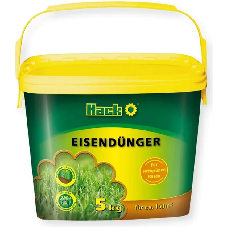 Hack Eisendünger 5 kg Eimer
