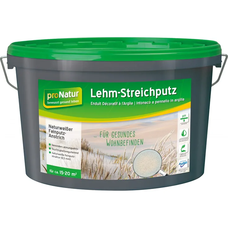 Pronatur Lehm-Streichputz 0.5 mm fein 7 kg