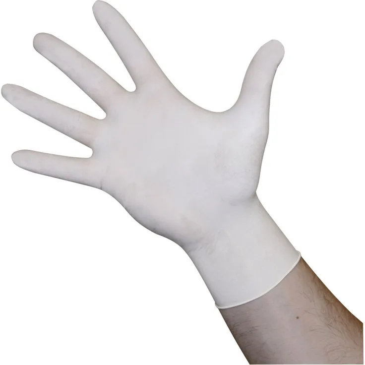 Kerbl Einmalhandschuhe Latex Classic gepudert, 100 St, Gr. S