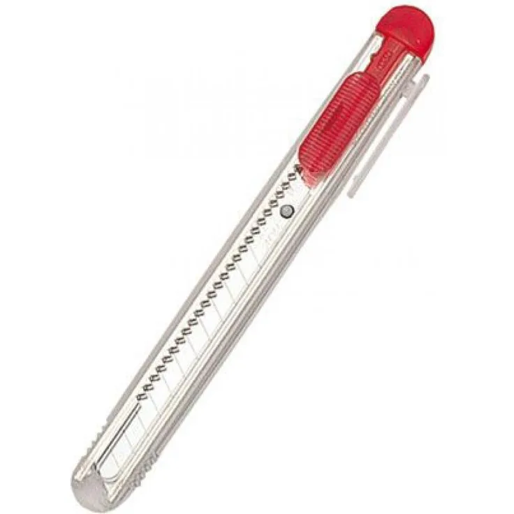 NT Cutter iA 120 P, Kunststoff-Gehäuse, rot-transparent