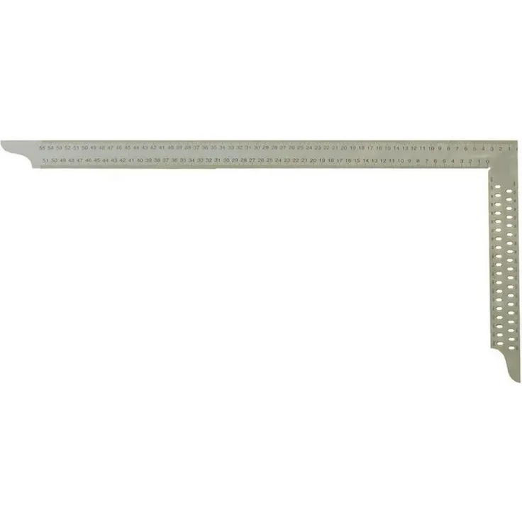 Hedue Zimmermannswinkel 800 mm 282 mit mm-Skala Typ A Anreißlöcher Edelstahl