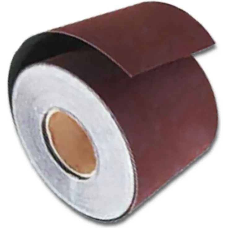 Schleifpapier 115mmx10m Handschleifpapier je Korn 2 Schleifrollen 60-320 Set 12x