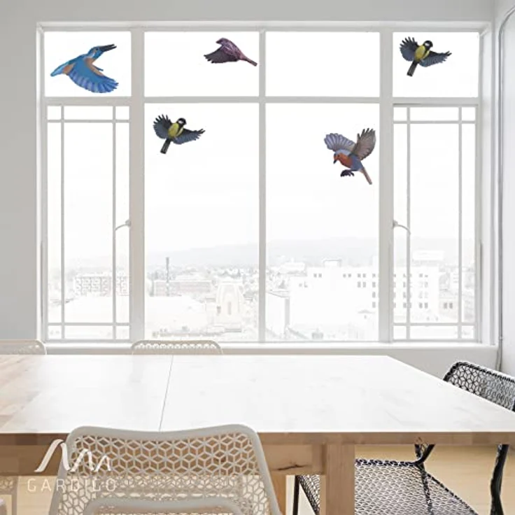 Gardigo Stickers Native Birds Fensteraufkleber Vogelbild Funktionsart Abschreckung 1St. – Bild 4