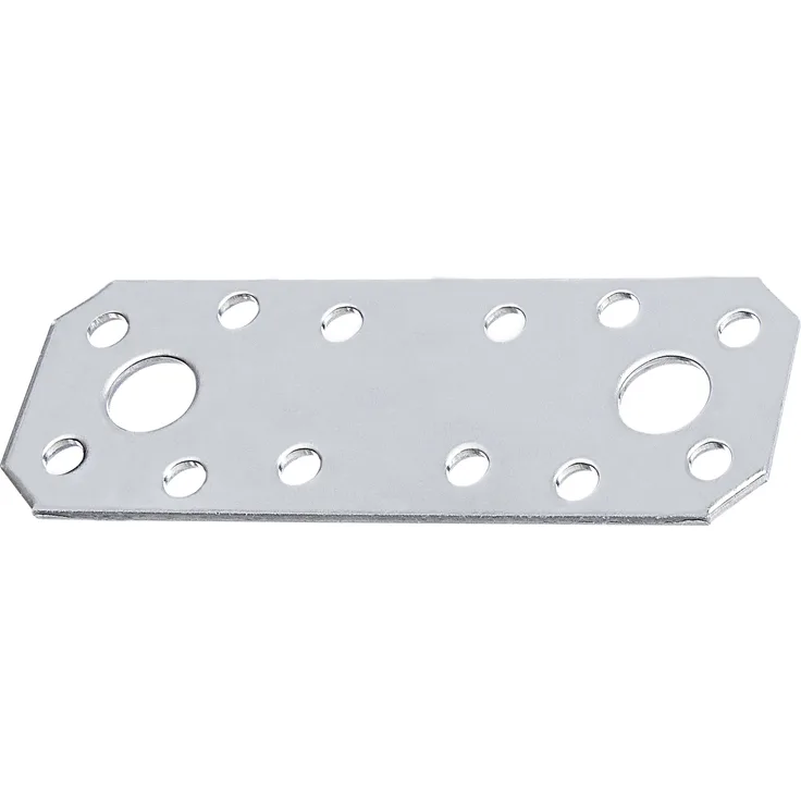 Alberts Flachverbinder | Edelstahl | 96 x 35 mm | 25er Set 
(851774)