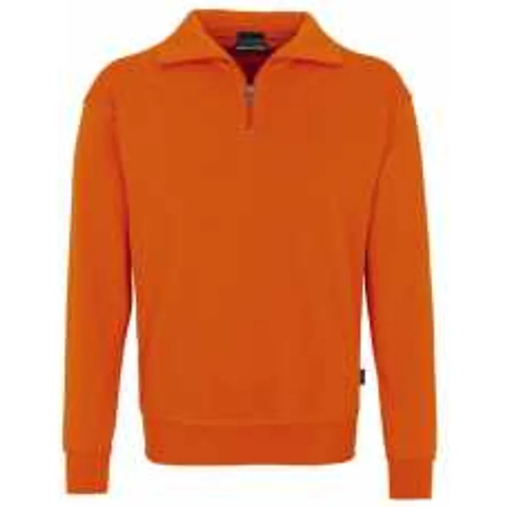 HAKRO Zip-Sweatshirt Premium 451, orange, L