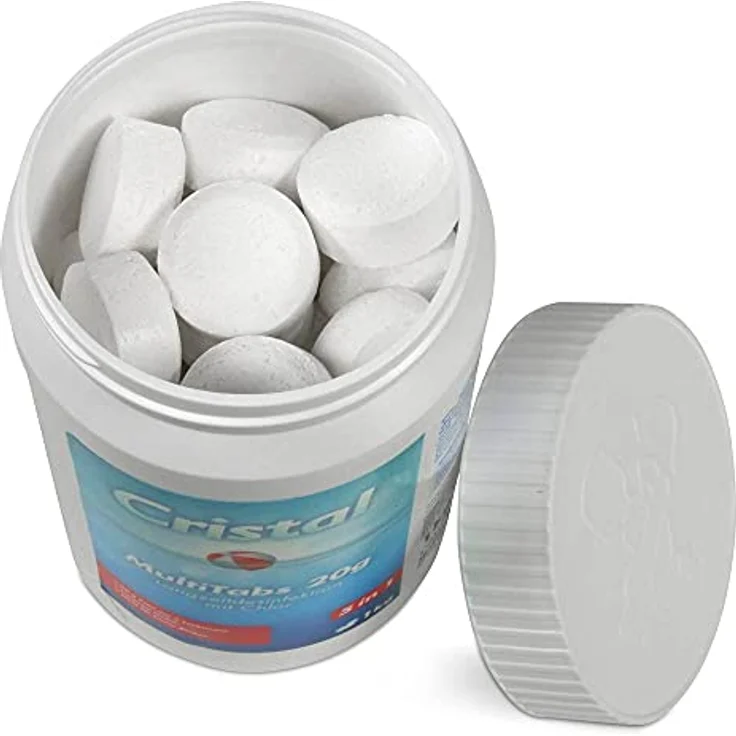 Cristal Poolpflege-SET Chlor 3,7 kg - Wasserpflege StarterSet – Bild 3