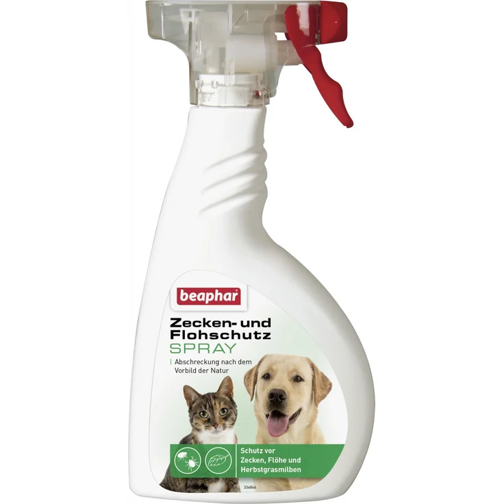 Beaphar Zecken- und Flohschutz Spray 0,4 l – Bild 1