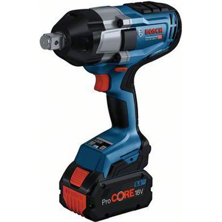 Bosch Professional GDS 18V-1050 H Akku-Drehschlagschrauber BITURBO Anziehmoment 1050 Nm Losbrechmoment 1700 Nm 2x Akku Pro – Bild 2