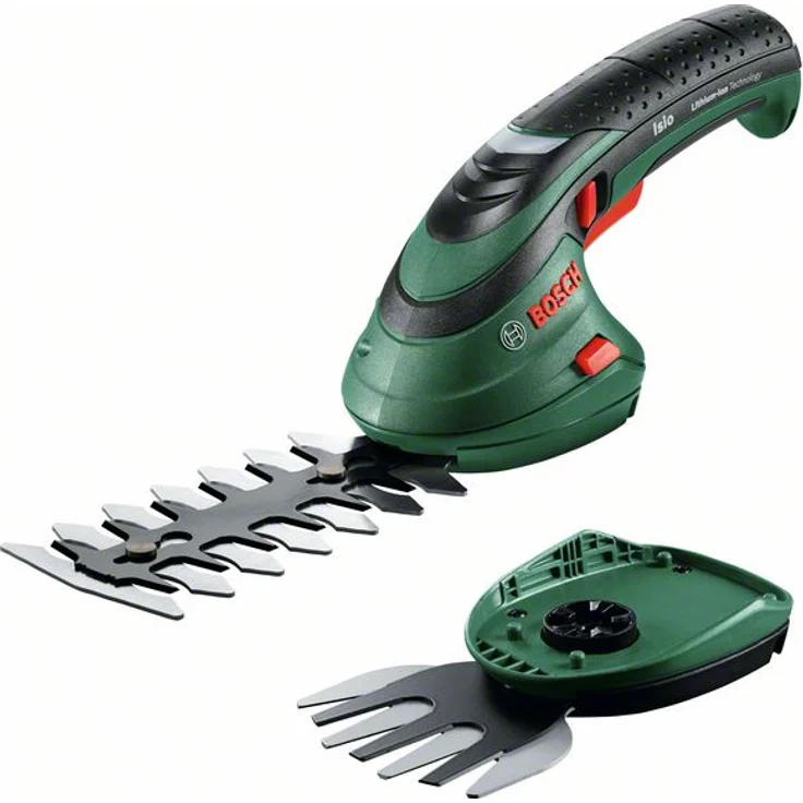 Bosch Isio Gras Strauchscher Set (0600833108), Schnittlänge 8cm, mit Ladegerät – Bild 1