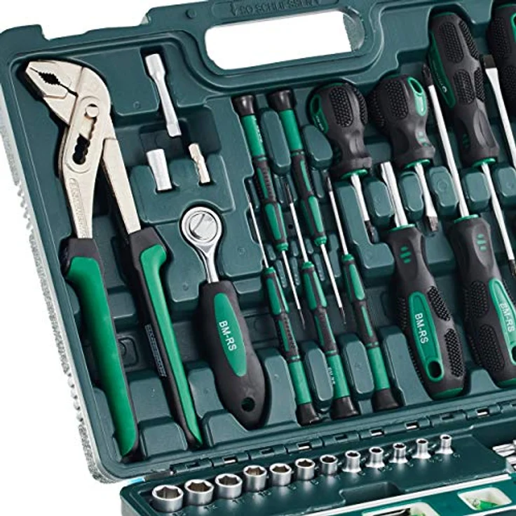 Brüder Mannesmann M29084 Werkzeugkoffer bestückt, 87-tlg – Bild 4