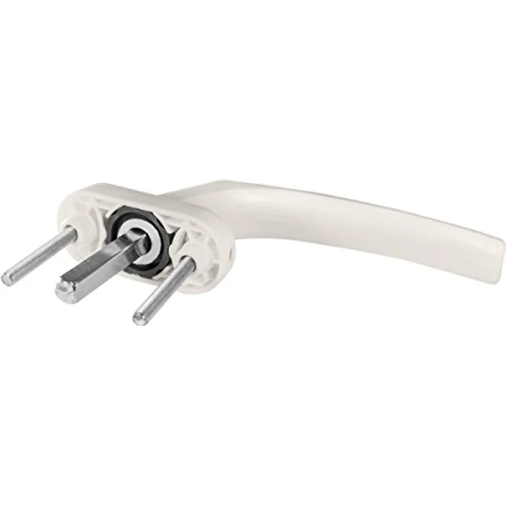 8 x Alu Fenstergriff in Creme RAL 9001 - Stiftlänge 45mm – Bild 3