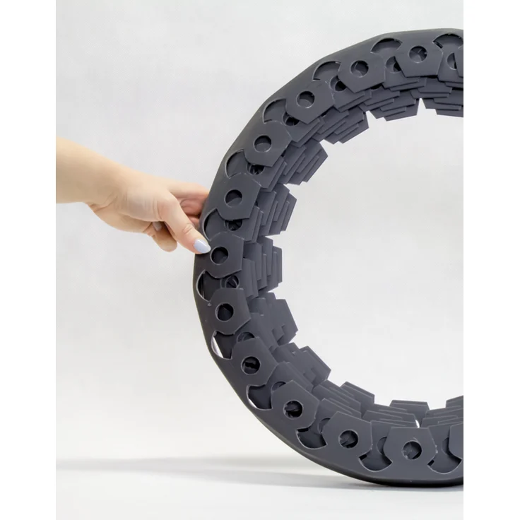 Rasenkante flexibel Beetumrandung Mähkante 10mx40mm mit 20 Befestigungstiften – Bild 5