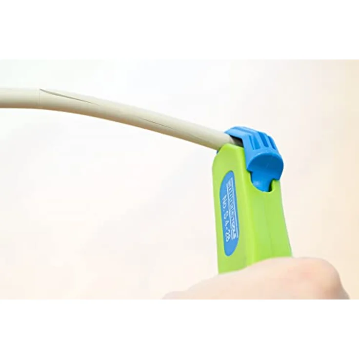 WEICON Kabelmesser No. S 4 - 28 Green Line , mit einfahrbarer Hakenklinge, Arbeitsbereich 4 - 28 mm Ø , 1 Stück – Bild 3