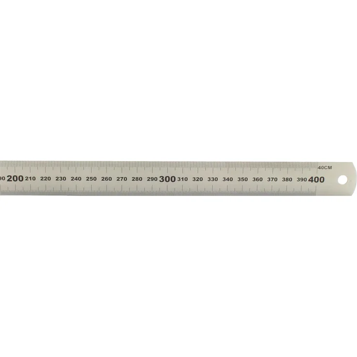Stahllineal 40 cm – Bild 1