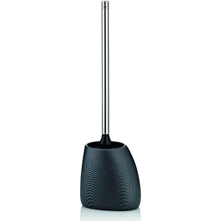 Keck & Lang WC-Garnitur Moiree schwarz-silber