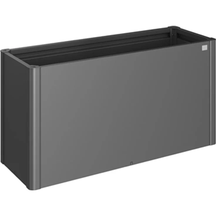 Biohort Hochbeet 1,5x0,5 152 x 53 cm dunkelgrau, metallic Metall Hochbeet